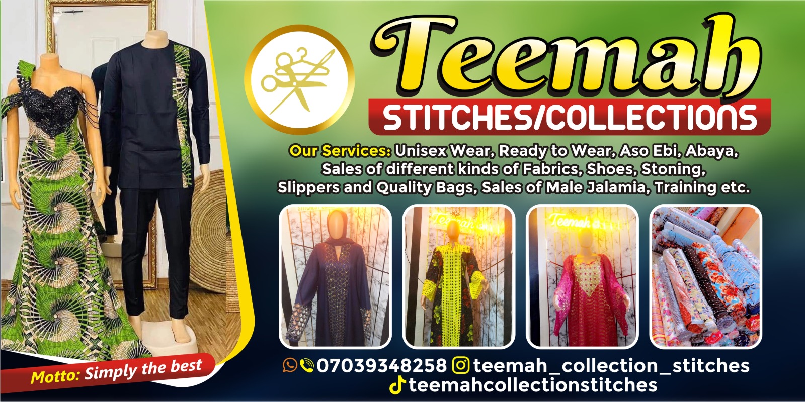 Teemahcolletion/stitches